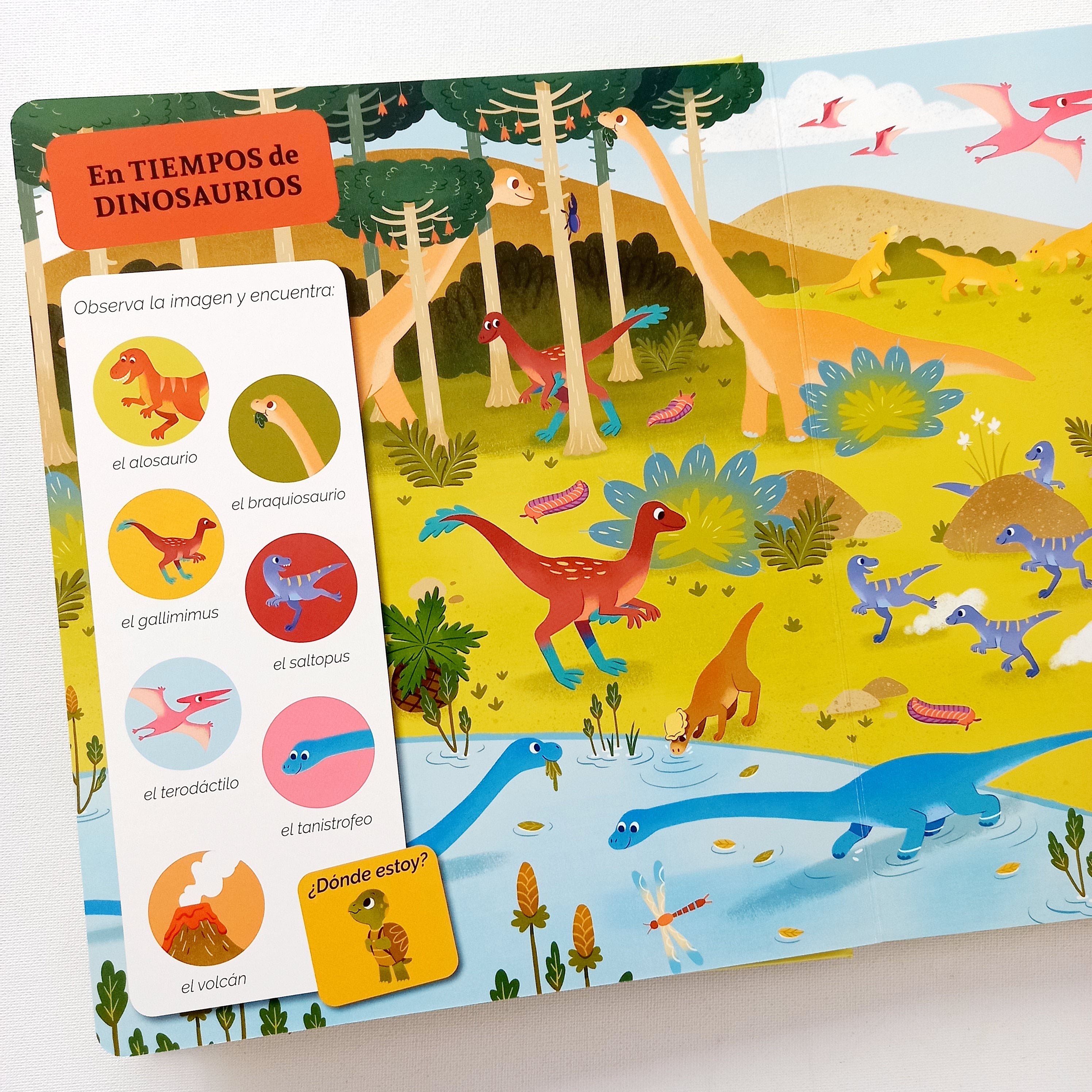 Busca y encuentra para los más pequeños. Los dinosaurios Busca y encuentra para los más pequeños. Los dinosaurios